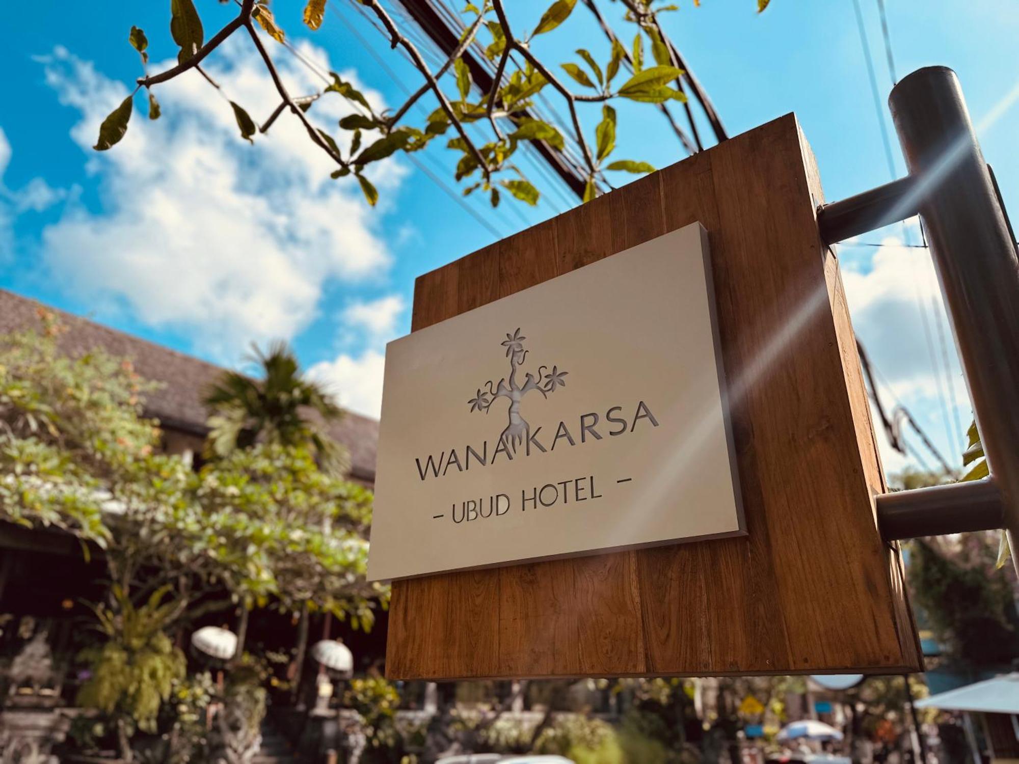 Wana Karsa Ubud Hotel Exterior photo