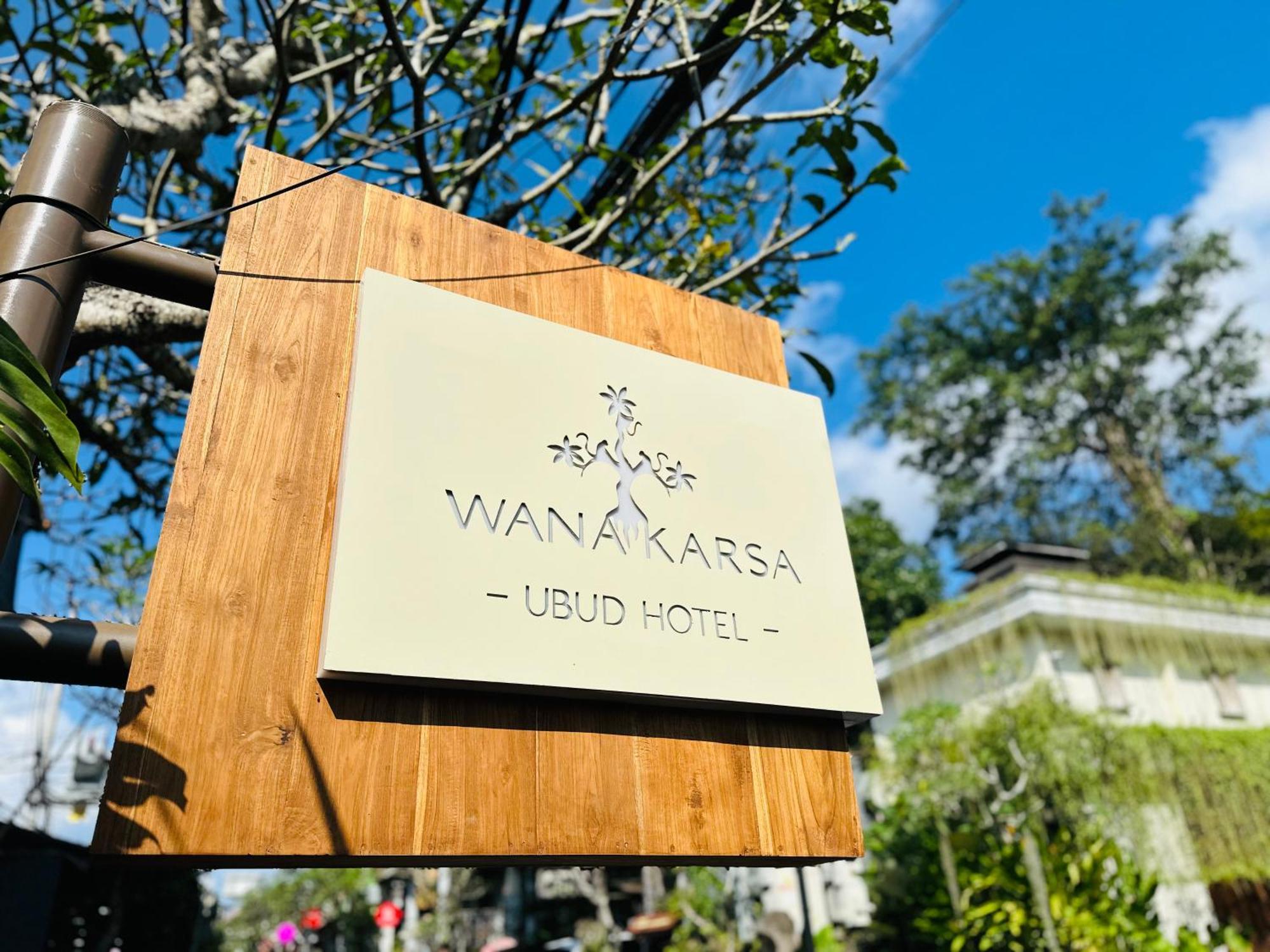Wana Karsa Ubud Hotel Exterior photo