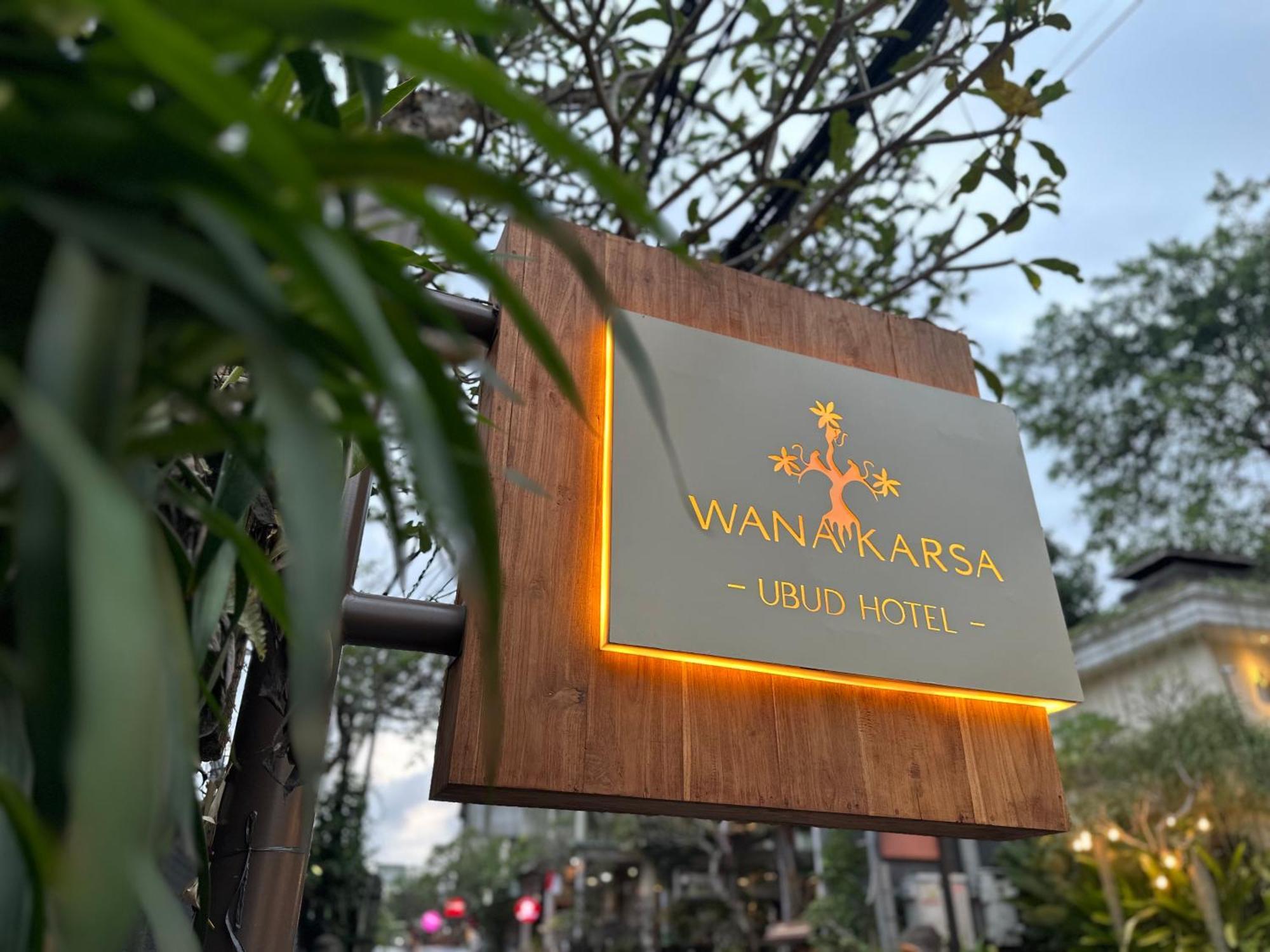 Wana Karsa Ubud Hotel Exterior photo