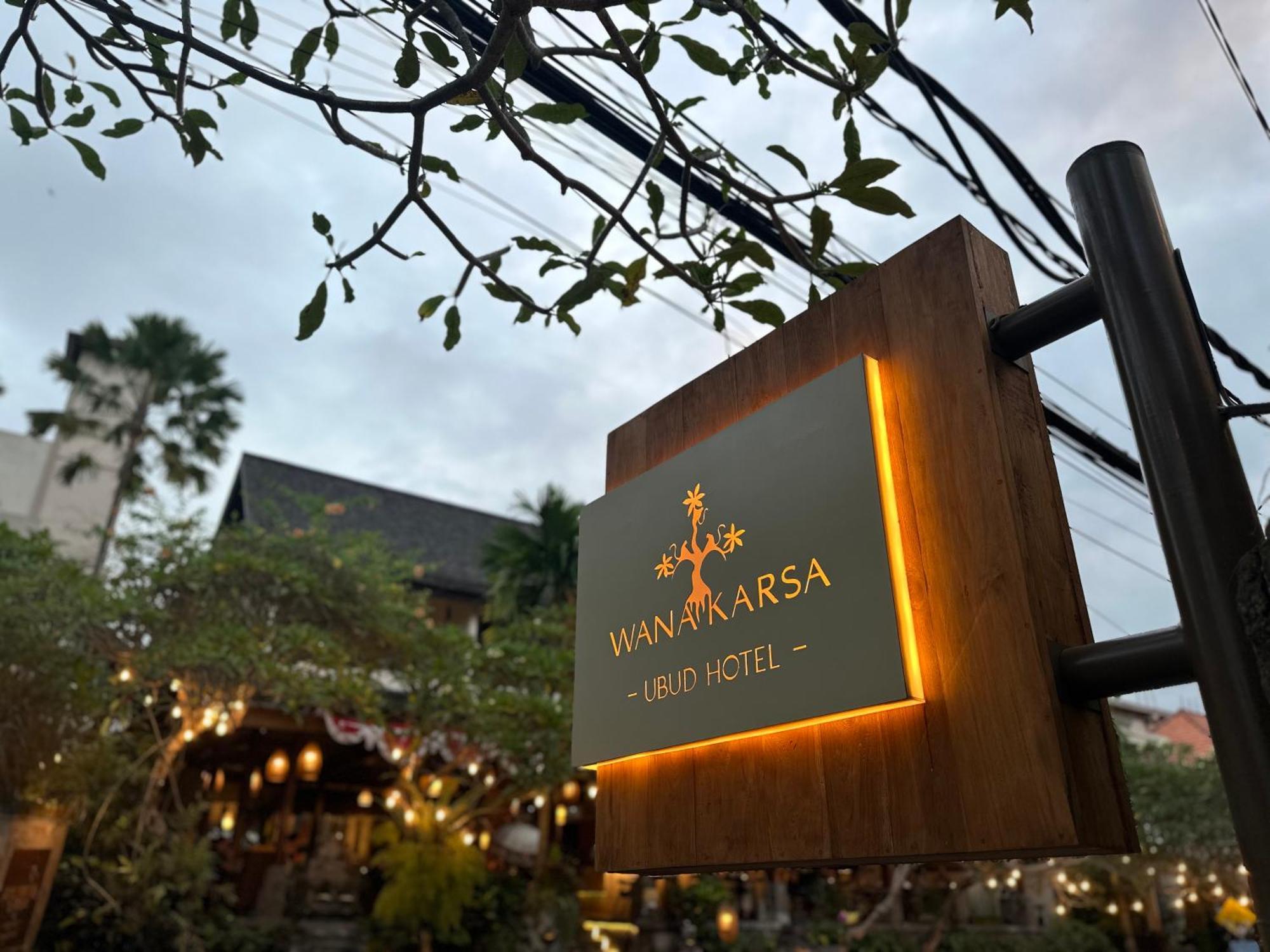 Wana Karsa Ubud Hotel Exterior photo